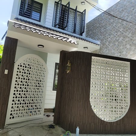 Mẫu cổng sắt 1 cánh nghệ thuật