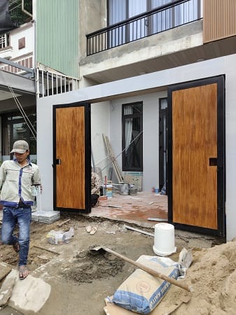 Mẫu cổng sơn tĩnh điện