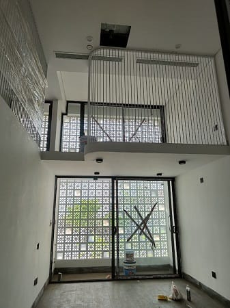Mẫu lan can sắt cho gác lửng