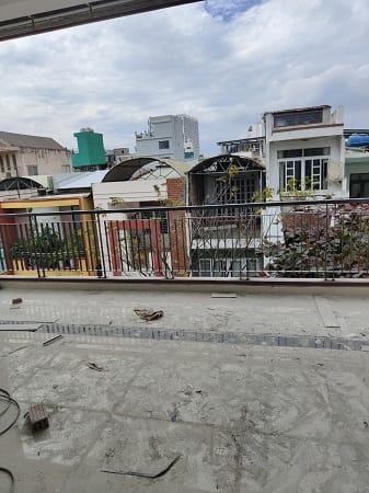 Mẫu lan can sắt cho sân thượng