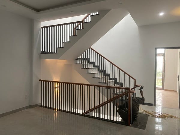 Mẫu lan can sắt đơn giản đẹp