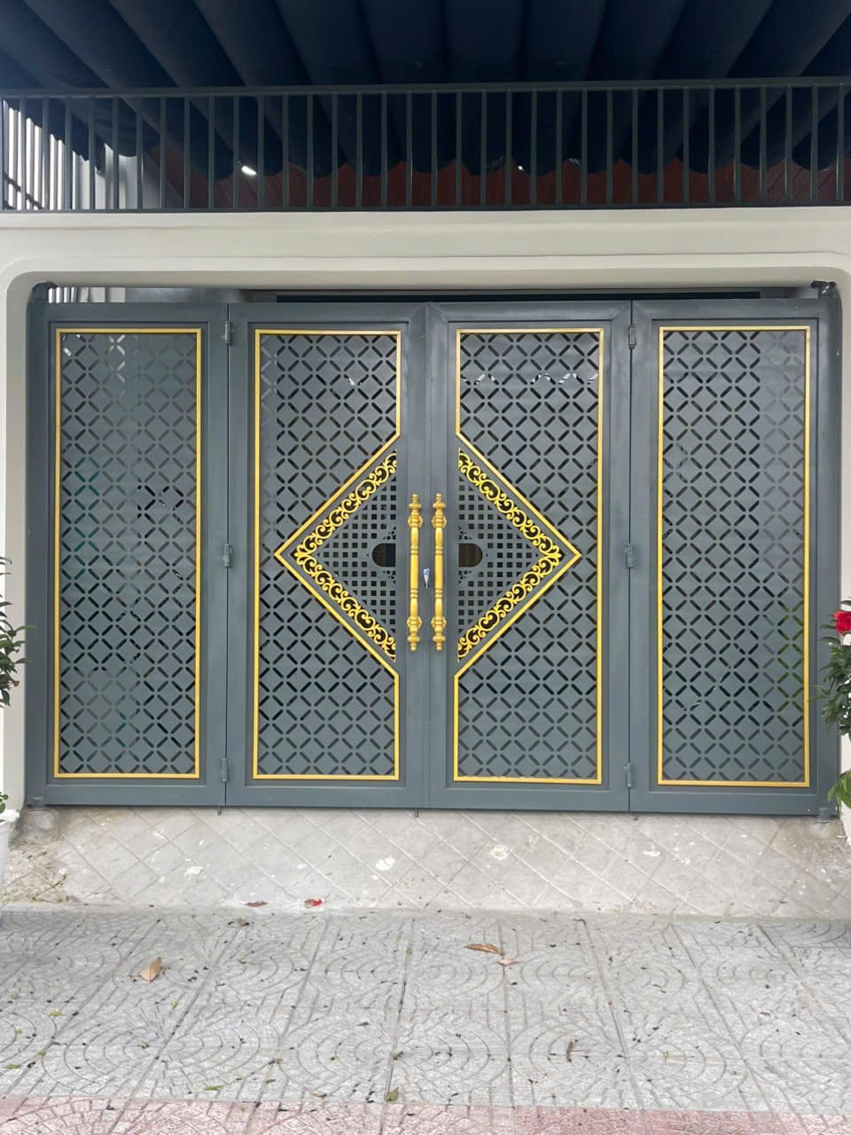 Cổng cửa sắt Cơ khí Đà Nẵng Bá Trọng (9)